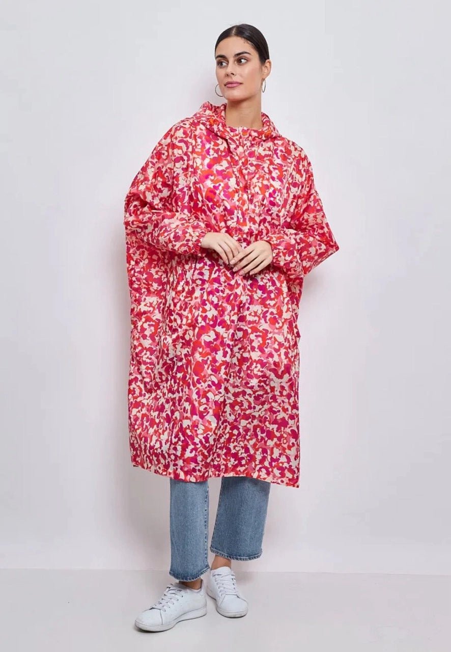 Anita Printed Colorful Long Cape - Stylish & Comfortable for Parties, Weddings & Evening Events