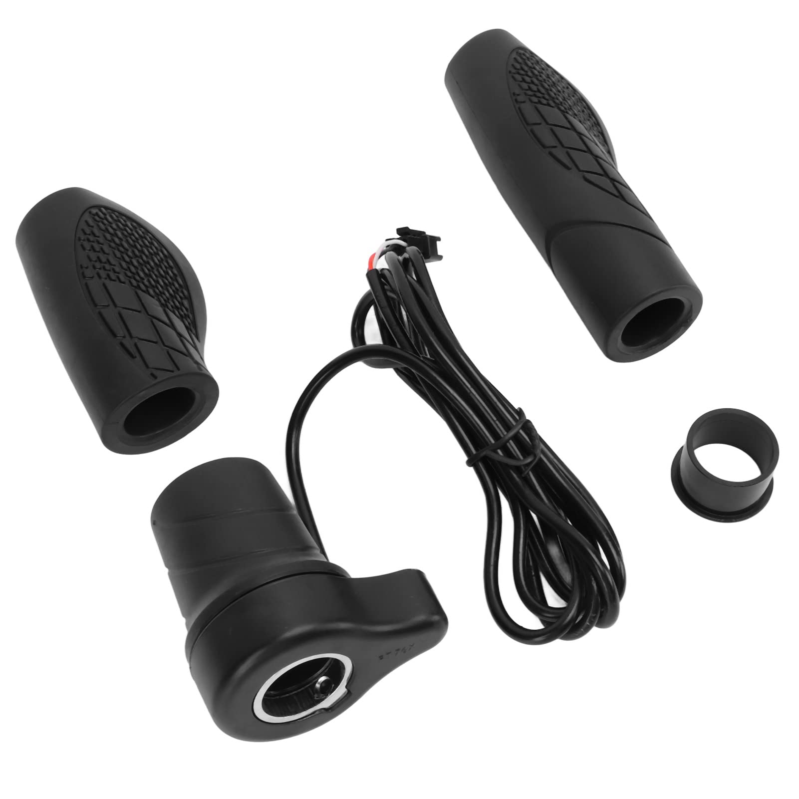 Alomejor Electric Half Throttle Grip - Universal Handlebar Throttle Control for E-Bikes, Scooters & Motorcycles - High-Speed Performance & Easy Installation - Perfect for Commuting & Off-Road Adventures
