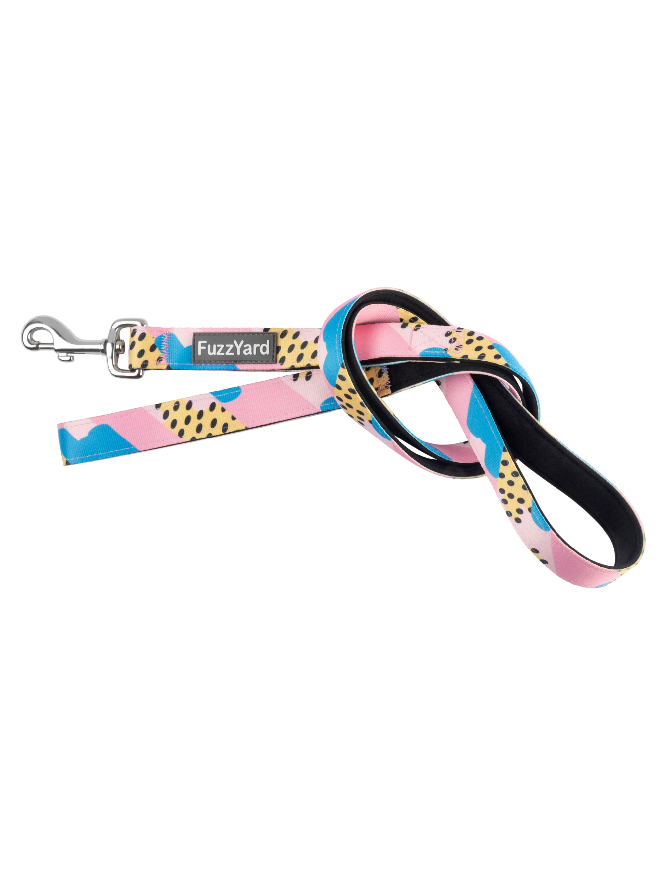 FuzzYard Jiggy Dog Leash - Durable & Adjustable Pet Lead for Small & Medium Dogs - Perfect for Walking, Training & Outdoor Adventures