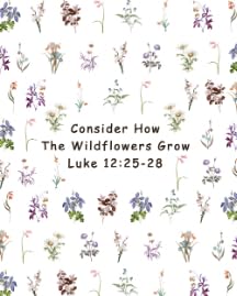 Floral Bible Verse