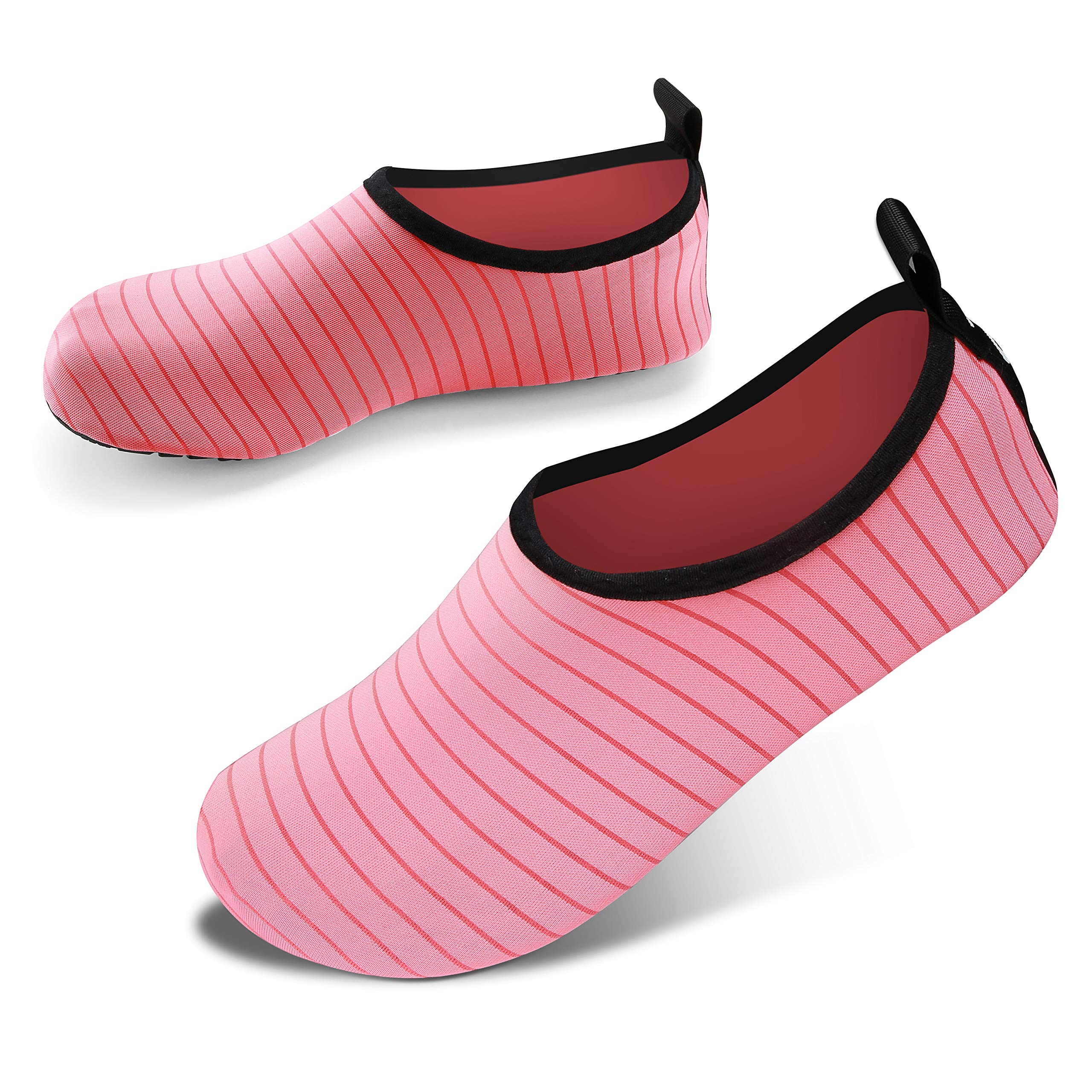JOTO Water Shoes for Women, Men & Kids - Barefoot Quick-Dry Aqua Socks | Slip-On Swim & Beach Shoes for Snorkeling, Surfing, Kayaking, Beach Walking, Yoga | Perfect for Water Sports, Pool, Ocean & Outdoor Activities
