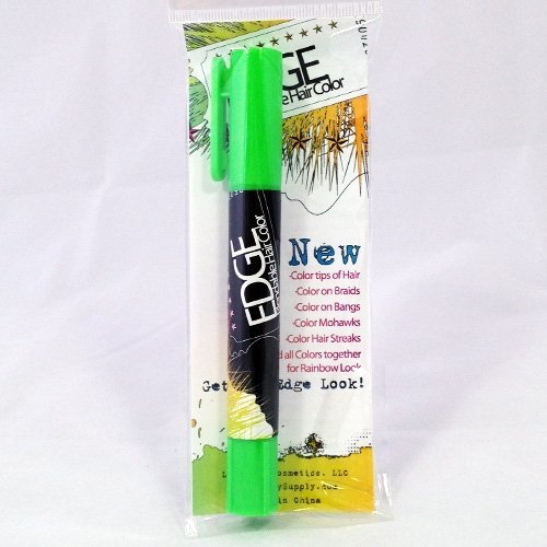Neon Green Hair Chalk - Temporary & Blendable Hair Color for Vibrant Looks | Perfect for Parties, Festivals & Costume Makeup