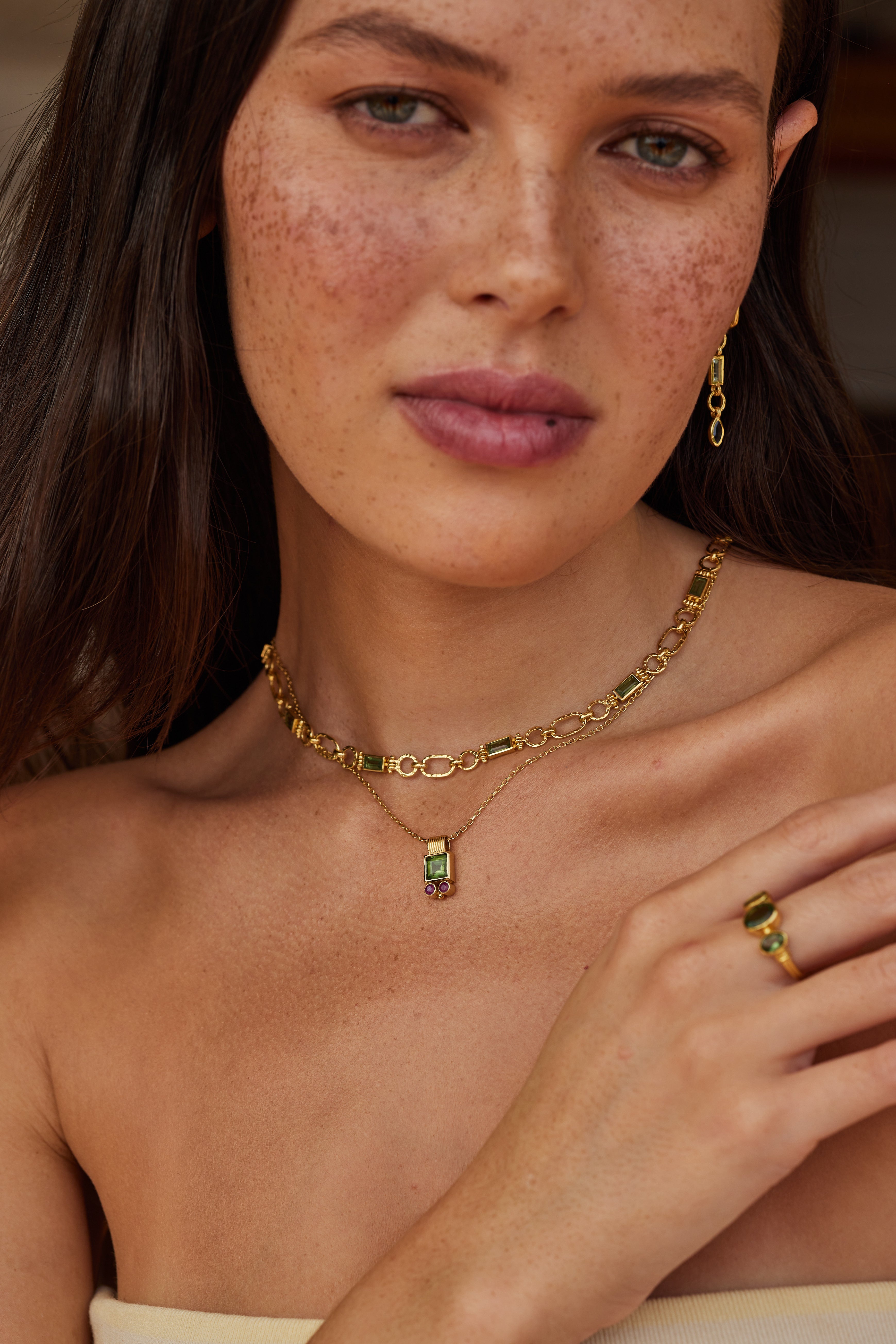 Adela 14K Gold Necklace for Women - Elegant Layering Chain Jewelry - Perfect for Everyday Wear, Gift Giving & Special Occasions