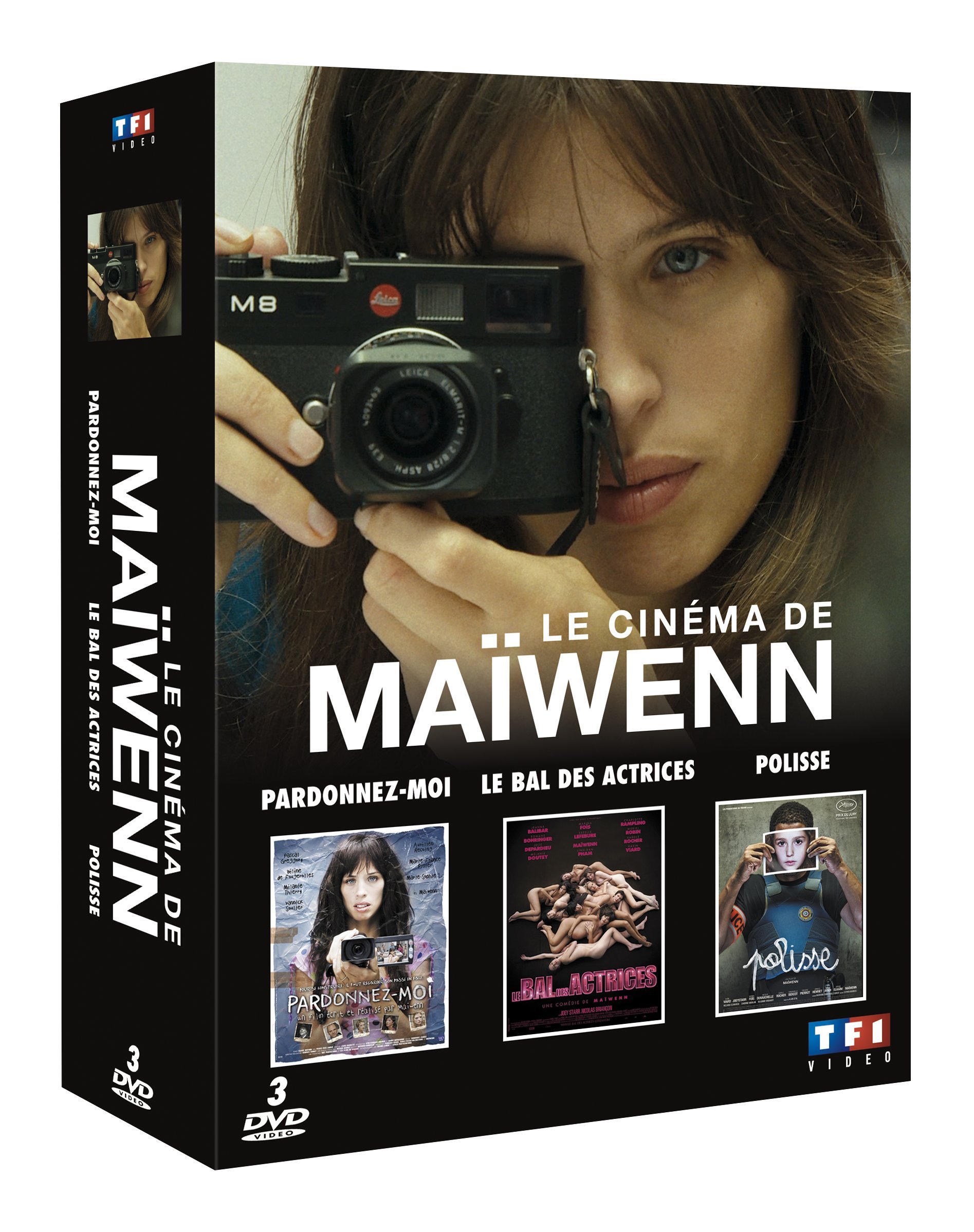 Maïwenn Film Collection Box Set - Polisse + Le Bal des Actrices + Pardonnez-Moi - French Drama Movies for Movie Nights & Film Enthusiasts