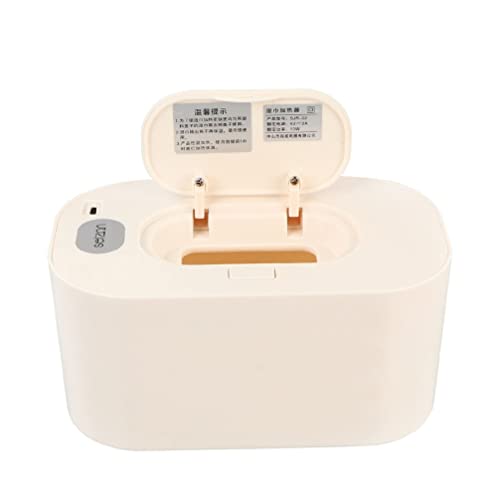 EXCEART Baby Wipe Warmer & Dispenser - Constant Temperature Wet Wipes Heater for Diaper Changes, Travel, and Nursery Care - Portable Wipes Tissue Box with Hygienic Design