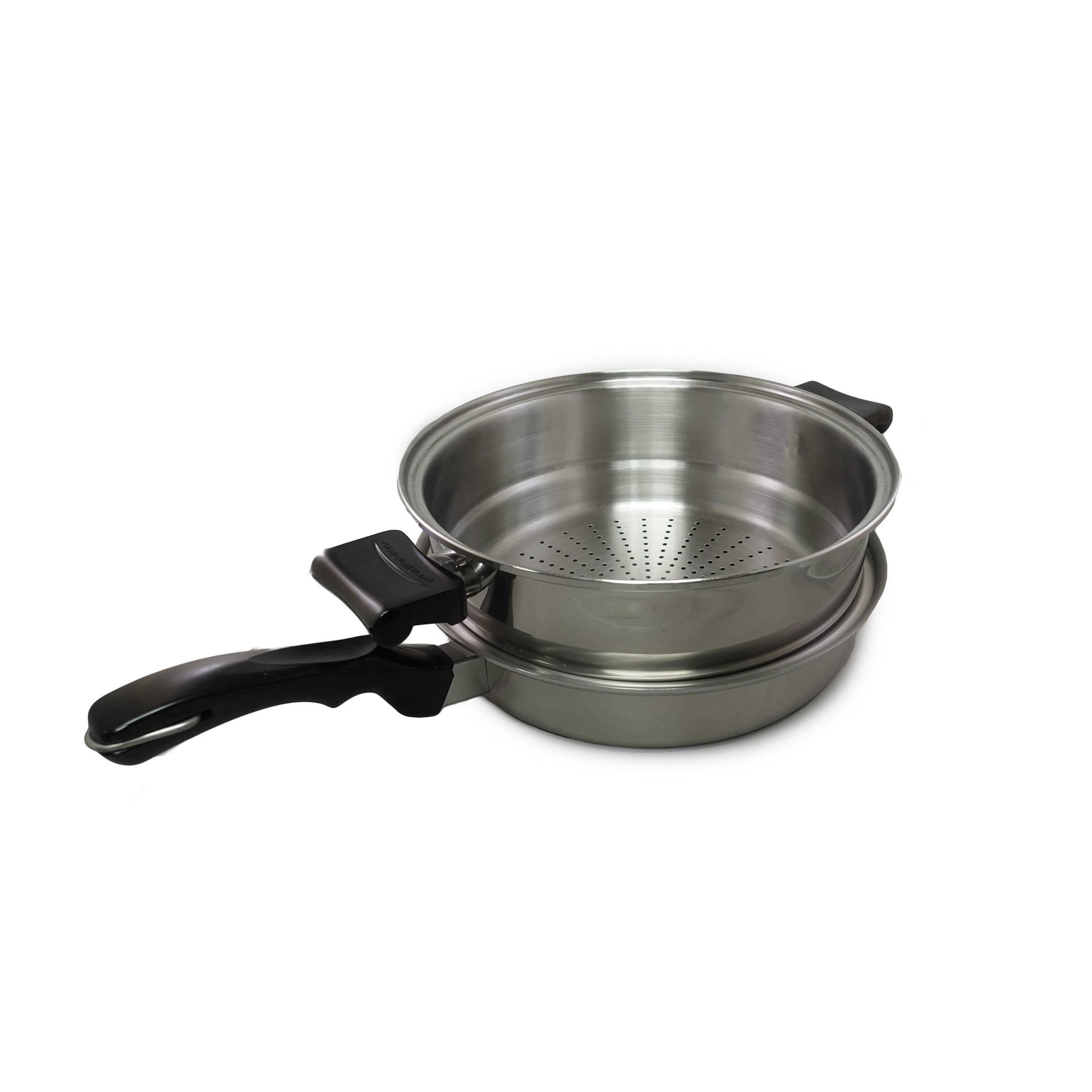 Premium 12-Inch Nonstick Large Skillet with Steamer Insert & Glass Dome Lid - Healthy Cooking, Stir Fry, Pasta & Vegetables - Perfect for Home Chefs & Family Meals