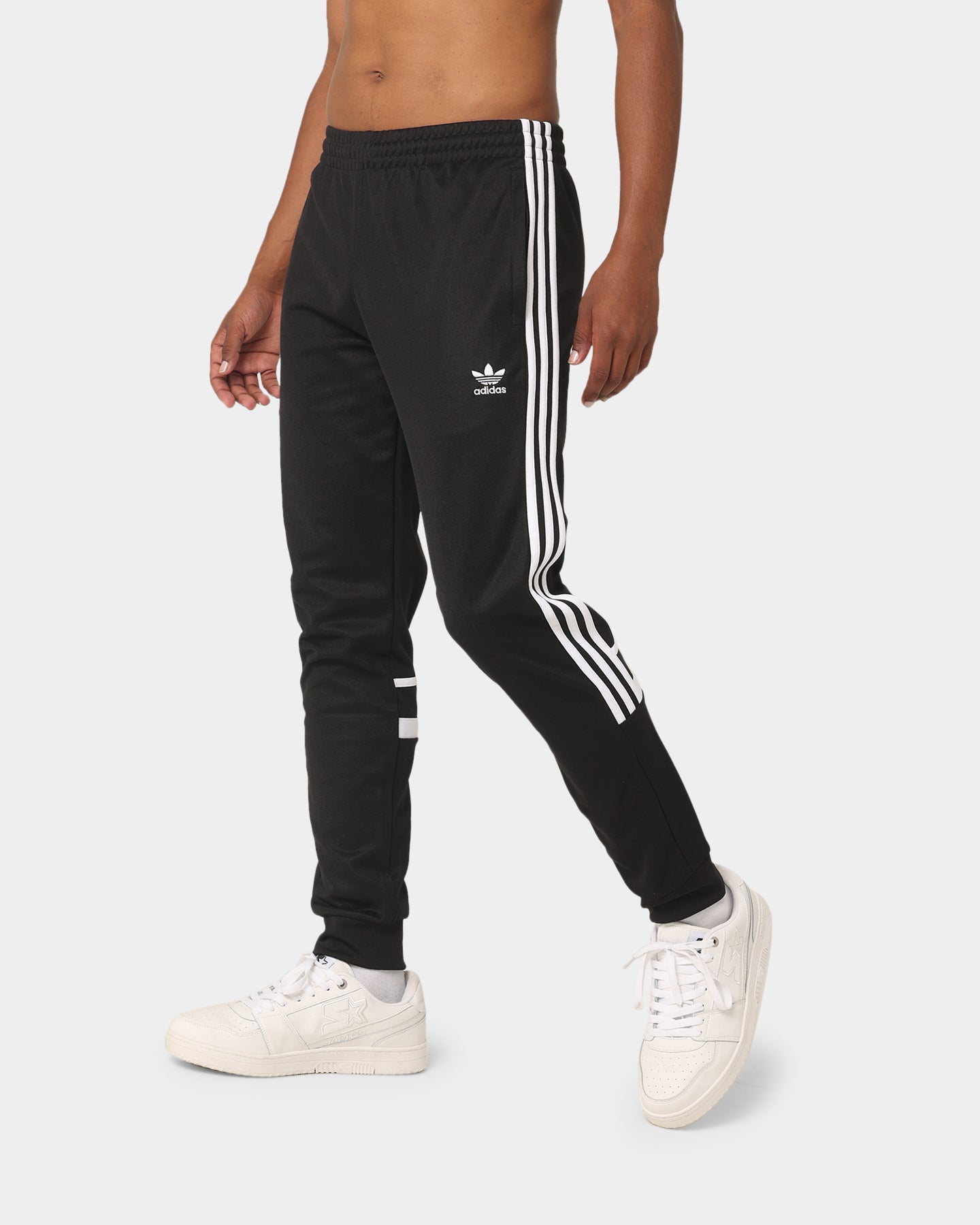 Adidas Cutline Pants for Men - Black Athletic Joggers with Stretch Fabric | Gym Workout, Running & Casual Wear