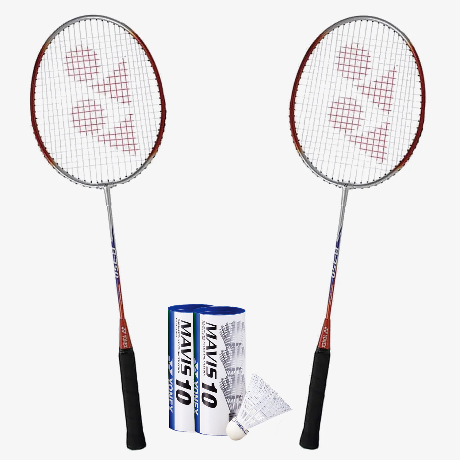 Yonex B350 Badminton Racket Set with Shuttlecocks - Premium Badminton Equipment for Indoor/Outdoor Sports & Family Fun