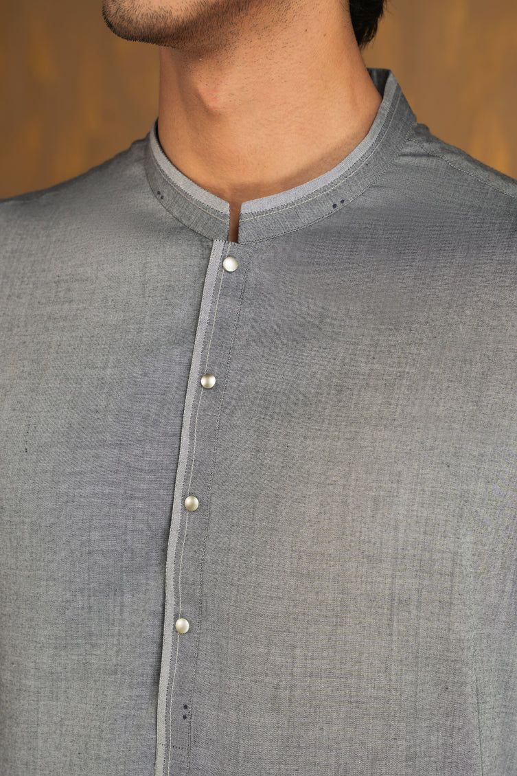 Blended Green Kurta Trouser by J. Junaid Jamshed - Stylish Pakistani Traditional Outfit for Men - Perfect for Eid, Weddings & Cultural Events