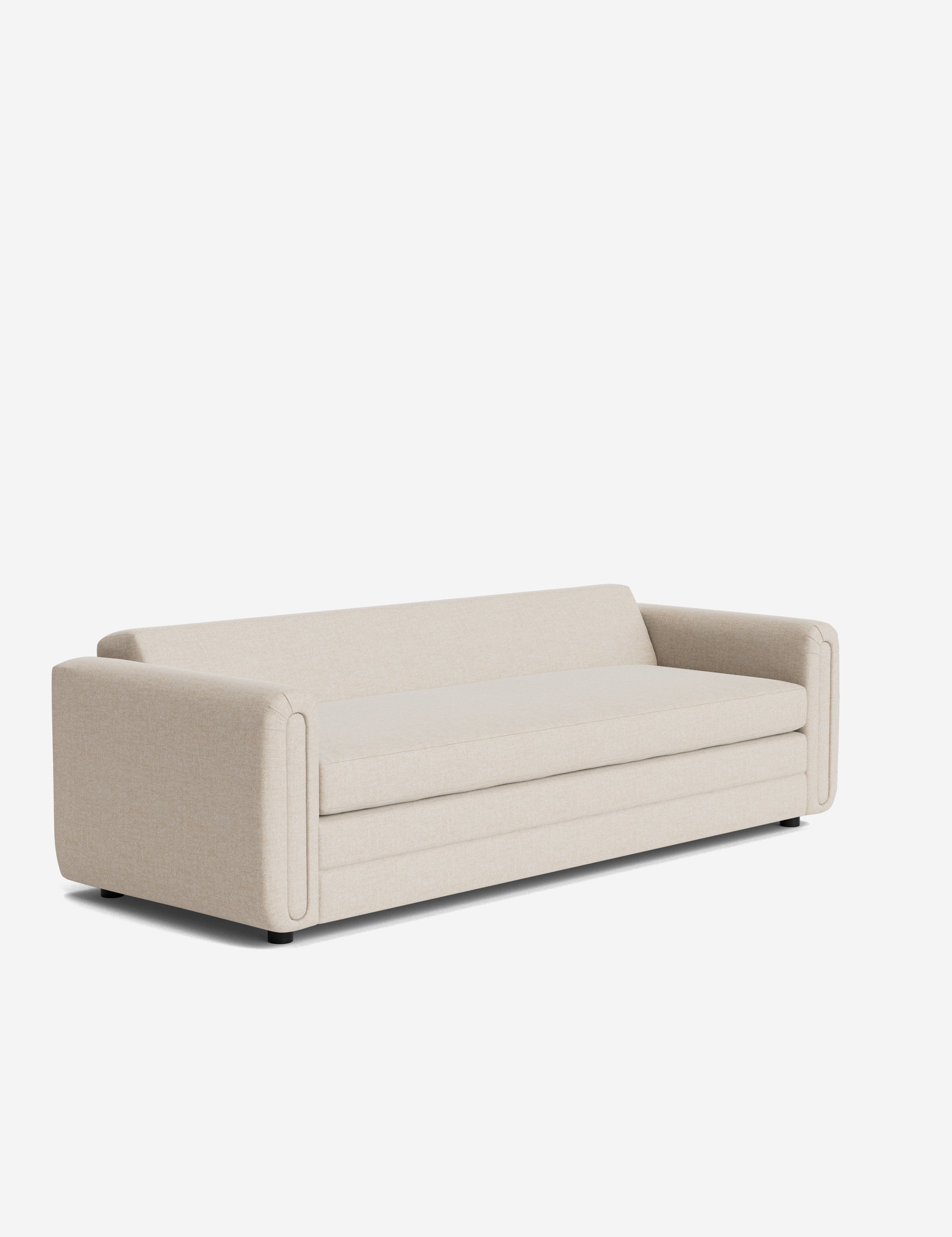 Eleanor Sofa - Modern Comfortable Couch for Living Room, Lounge & Office - Soft Fabric Upholstery with Sturdy Wooden Frame - Perfect for Relaxing, Entertaining & Small Spaces