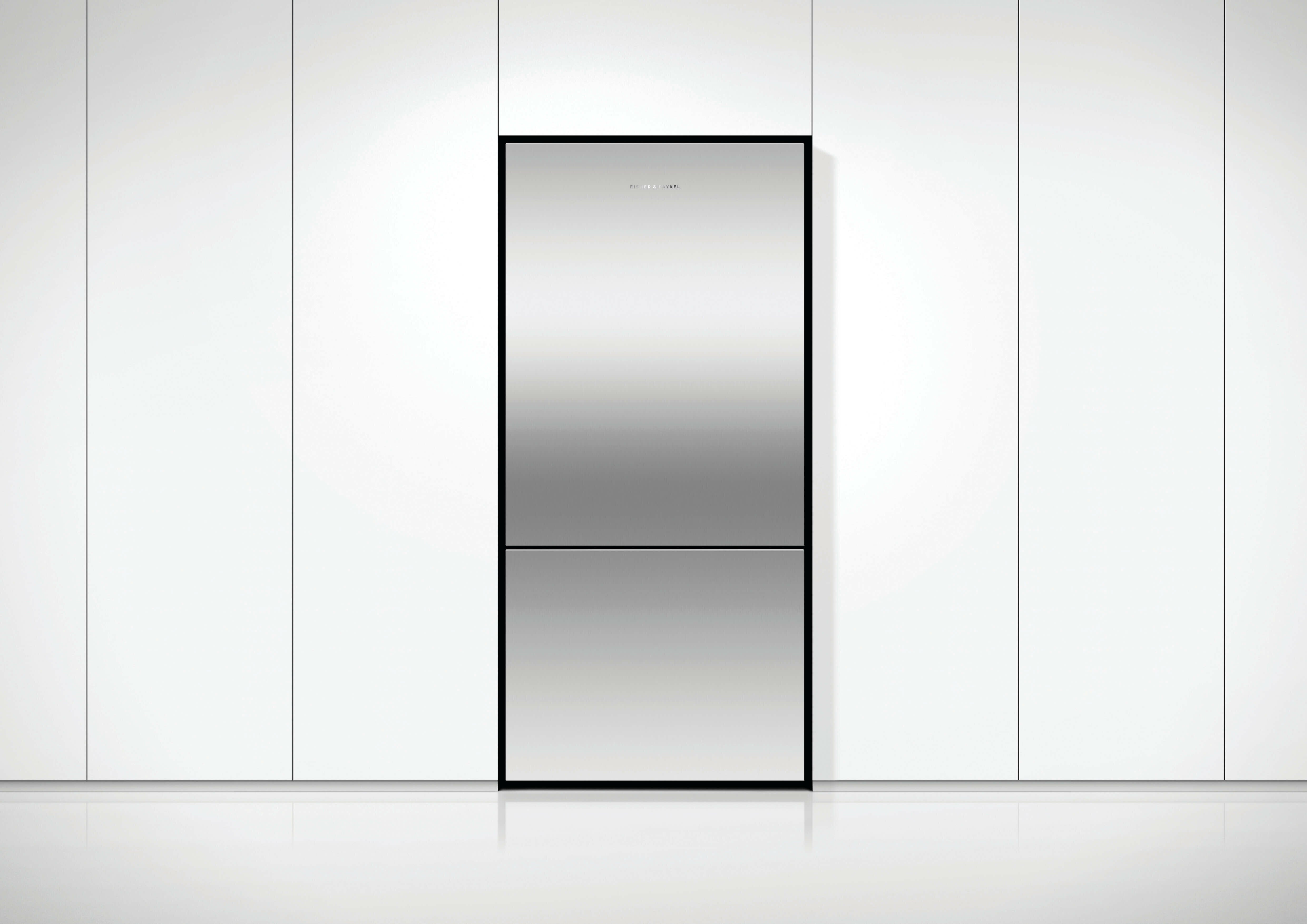 Fisher & Paykel Series 5 494L Bottom Mount Refrigerator - Stainless Steel Left Hinge RF522BLPX6 - Energy Efficient French Door Fridge for Modern Kitchen & Family Use