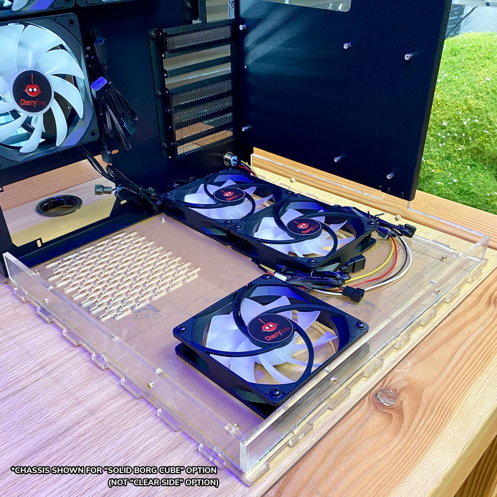 Star Trek Borg Cube ATX PC Case - Gaming Computer Tower for Sci-Fi Fans | Perfect for Themed Builds & Collectors