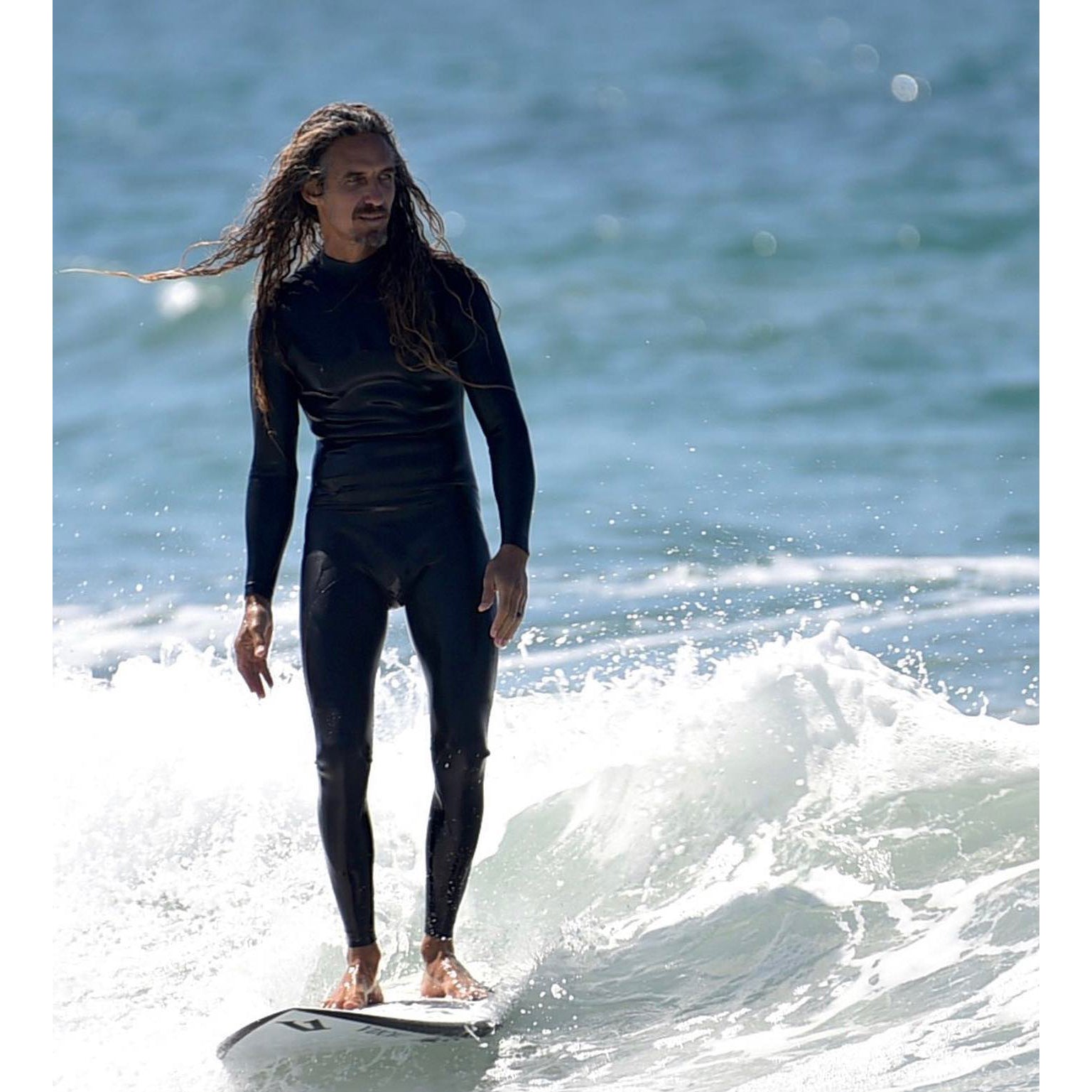 FCS II Rob Machado Sunday Single Fin Surfboard Fin - Camo Design for 7'0