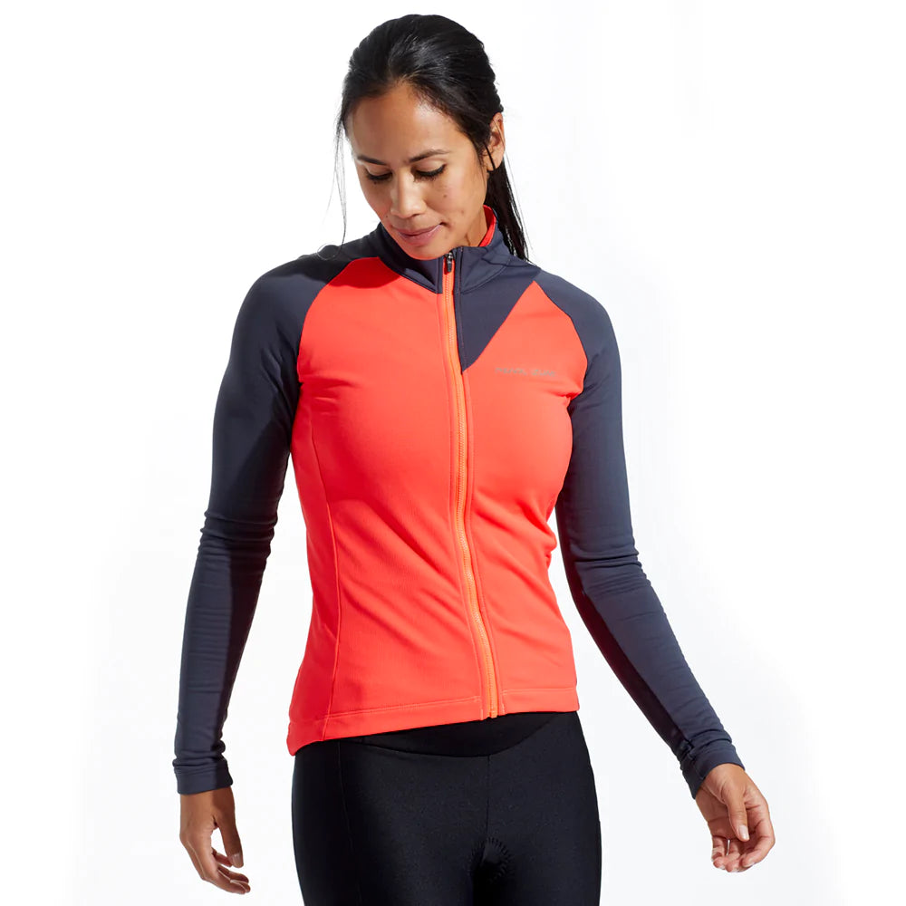 Women's Attack Thermal Jersey - Long Sleeve Fleece Lined Winter Shirt for Running, Hiking & Outdoor Activities - 11222109