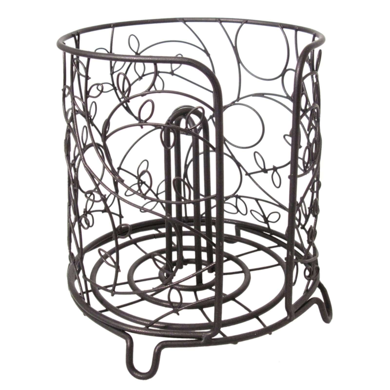 iDesign Twigz Metal Free Standing Wire Paper Towel Holder - Bronze 7.5