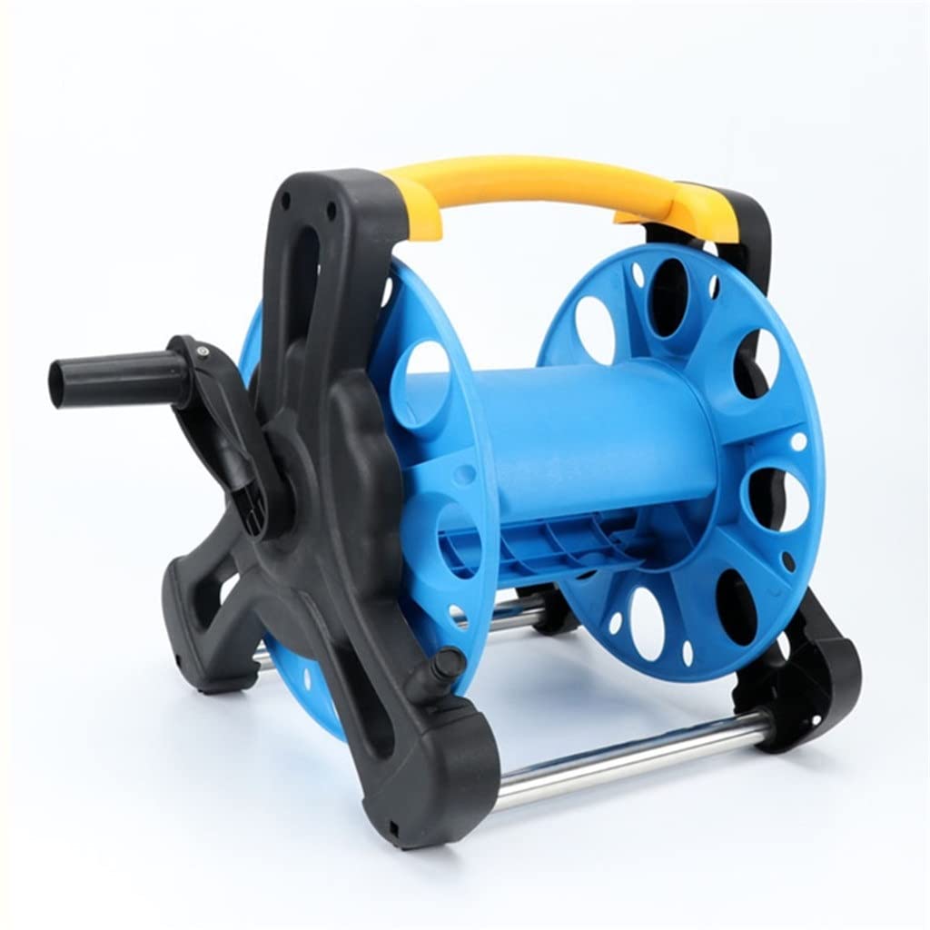 Portable Garden Hose Reel Holder - Water Pipe Storage Rack with Winding Device for Outdoor Yard, Lawn & Garden Irrigation - Durable Tube Reel Organizer for Easy Watering (Color: A, Size: One Size) - Perfect for Backyard, Patio, Greenhouse & Farm Use