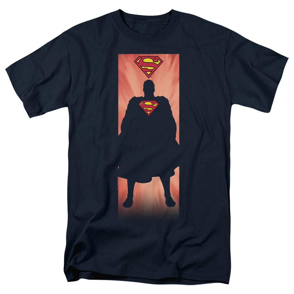 Superman Block Graphic Unisex T-Shirt for Men & Women - Casual Wear, Cosplay, and Superhero Fan Gifts