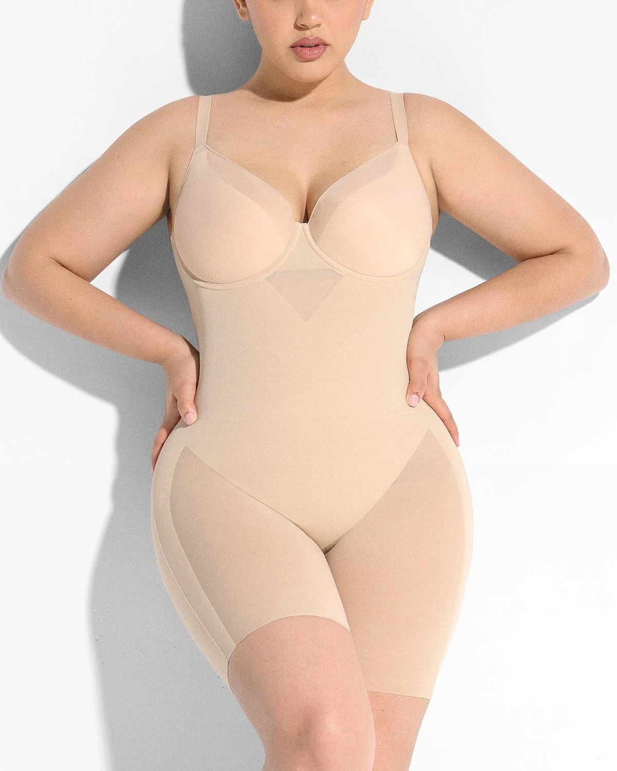 AirSlim® Full Coverage Seamless Shaping Bodysuit for Women - Tummy Control Shapewear for Slimming & Smoothing - Perfect Under Dresses & Formal Wear