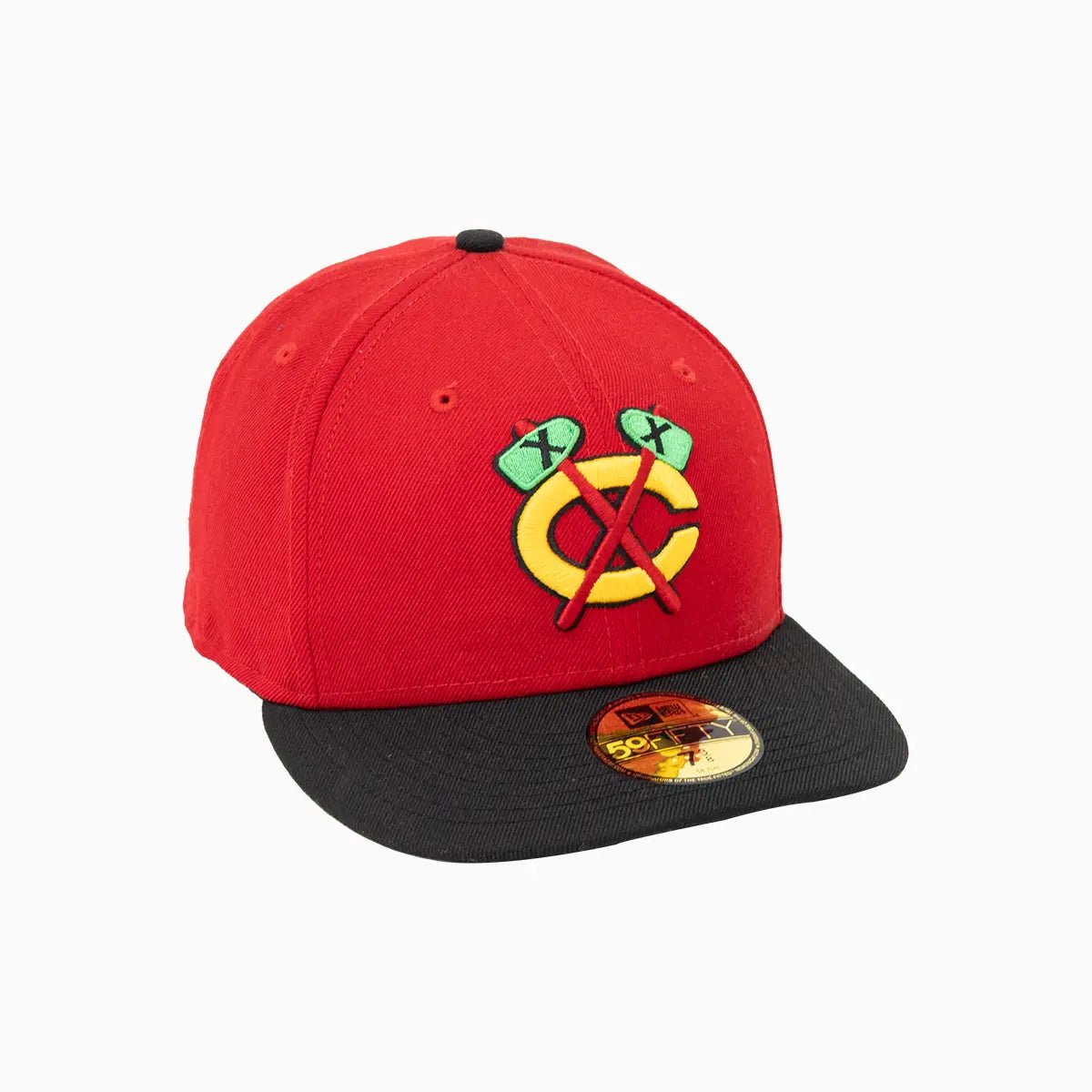 Chicago Blackhawks NHL 59FIFTY Fitted Hat - Official Snapback Cap for Men & Women - Perfect for Hockey Games, Sports Events & Streetwear Fashion