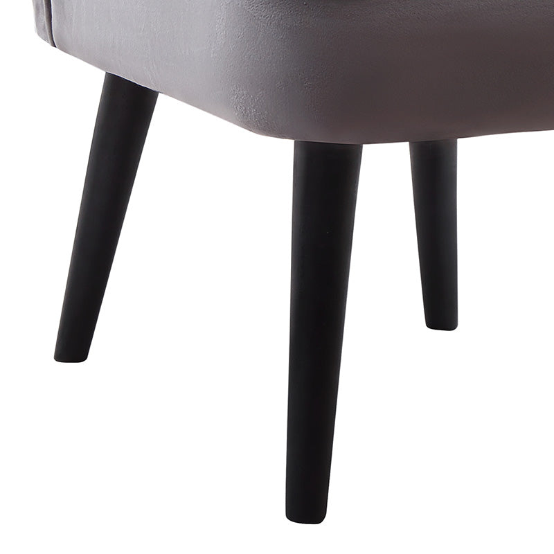 SIGO Modern Lounge Chair - Grey Accent Chair for Living Room, Bedroom, or Office - Comfortable Reading Chair with Soft Cushions - Perfect for Relaxing, Napping & Decorating Your Space