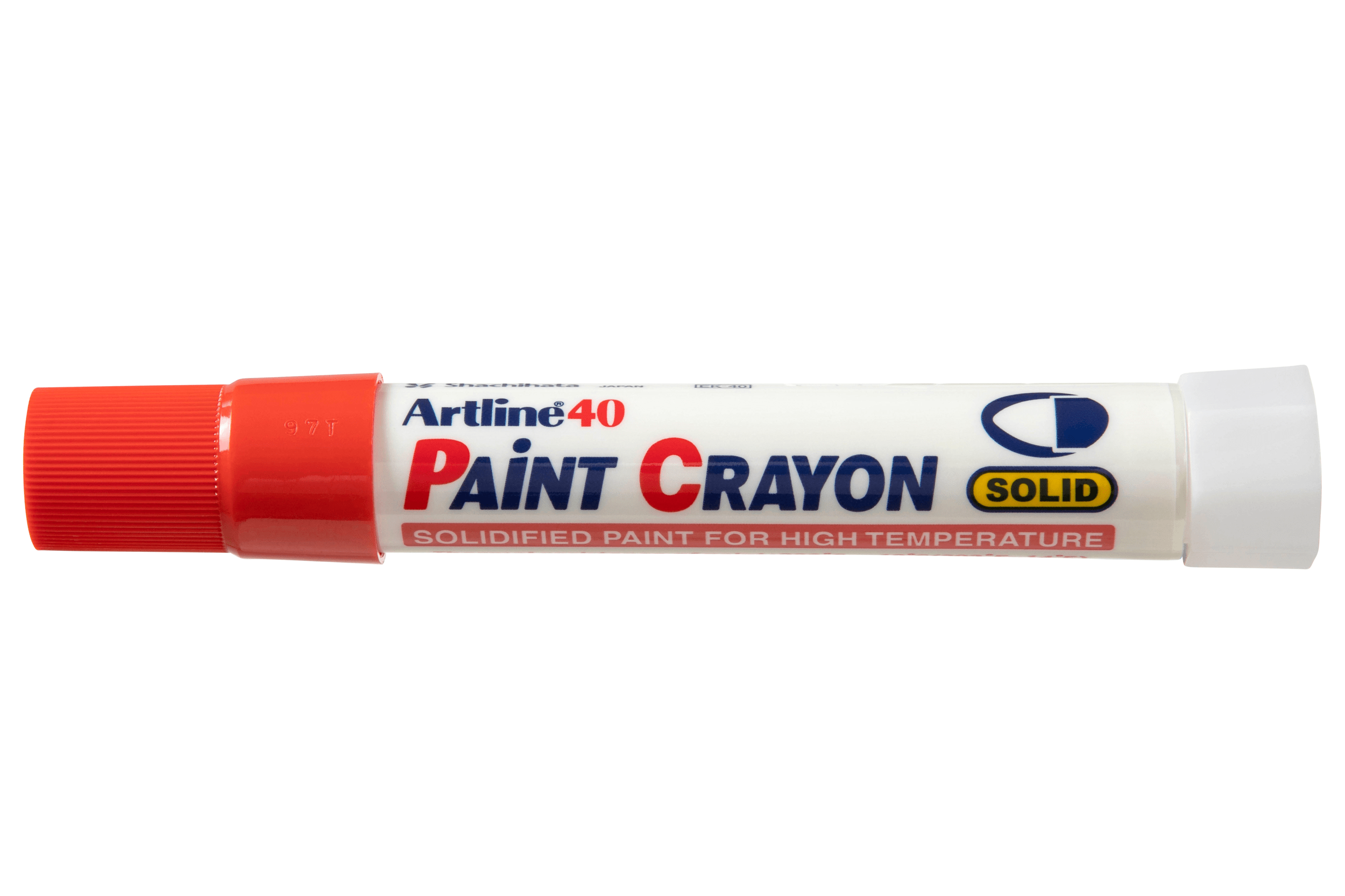 Artline 40 Permanent Paint Marker - Red (12-Pack) | Vibrant Waterproof Ink for DIY, Crafts, Signage & Industrial Labeling