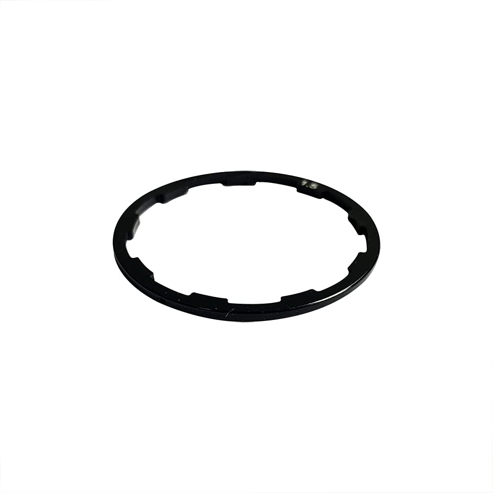 Premium Bicycle Flywheel Washer Spacer Kit - 1mm, 1.5mm, 2mm (3pcs) - Compatible with MTB & Road Bike Cassette, Headset, Hub & Bottom Bracket - Essential for Smooth Gear Shifting & Bike Maintenance