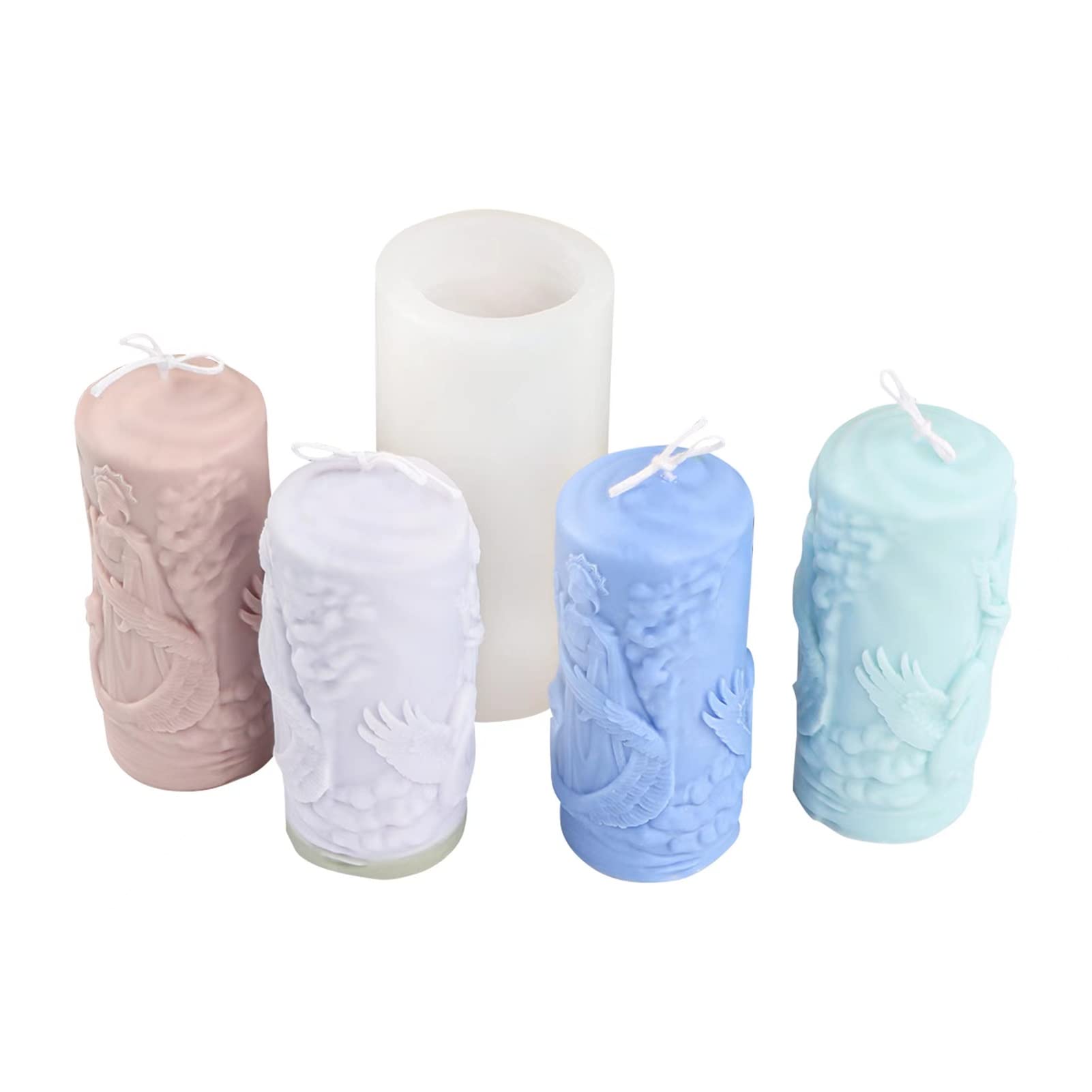 Premium Silicone Soap Molds for DIY Crafts - Beautiful Indian Girl & Floral Design for Handmade Soap Making | Perfect for Home Spa, Wedding Favors, and DIY Gift Supplies by YSCEN