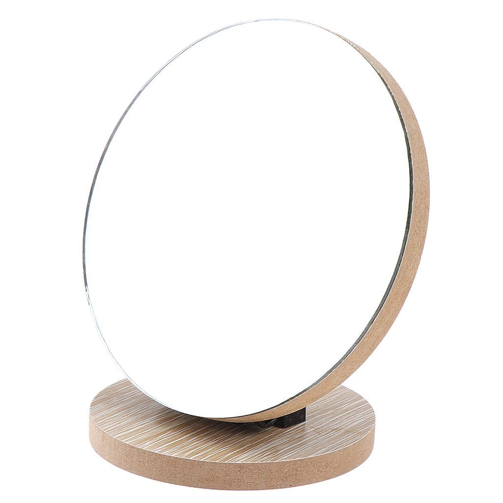 360° Adjustable LED Cosmetic Mirror with Stand - Perfect for Shaving, Makeup & Bathroom Vanity - Ideal for Home, Salon & Travel Use