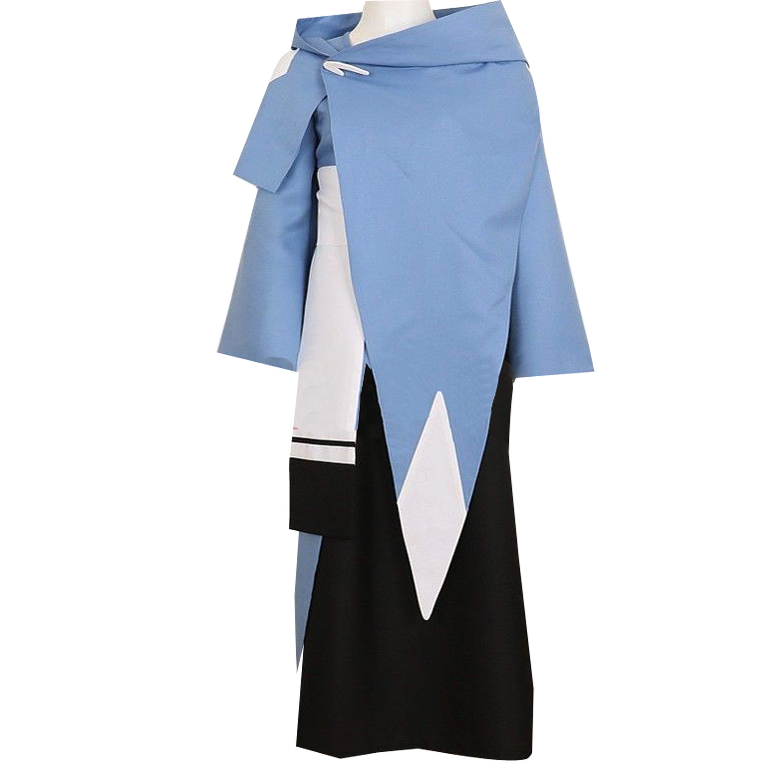 Anime Sypha Belnades Cosplay Costume - Blue Kimono Outfit for Halloween & Cosplay Events | Perfect for Conventions, Themed Parties & Costume Contests
