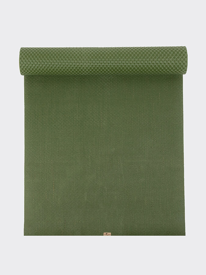 Eco-Friendly 4mm Jute Yoga Mat - Non-Slip, Sustainable & Durable for Hot Yoga, Meditation & Home Workouts | Perfect for Eco-Conscious Yogis