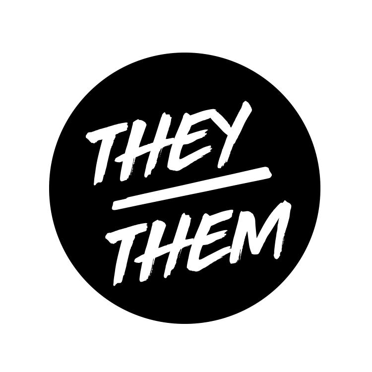 Pronoun 1.5 Inch Stickers - LGBTQ+ Pride, Gender Identity & Ally Stickers for Laptops, Water Bottles & Notebooks - Perfect for School, Work & Personal Expression
