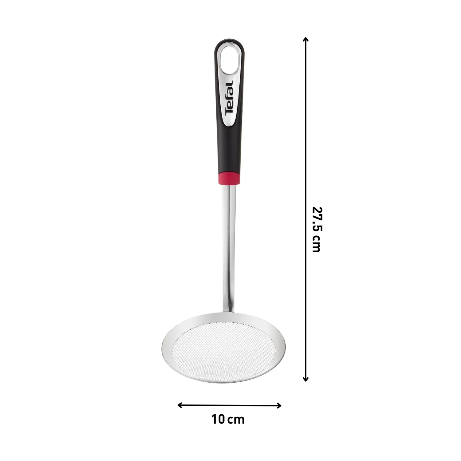 Tefal Ingenio K2064314 Stainless Steel Mesh Skimmer - Professional Kitchen Tool for Frying, Soup & Pasta - Perfect for Home Chefs & Restaurants