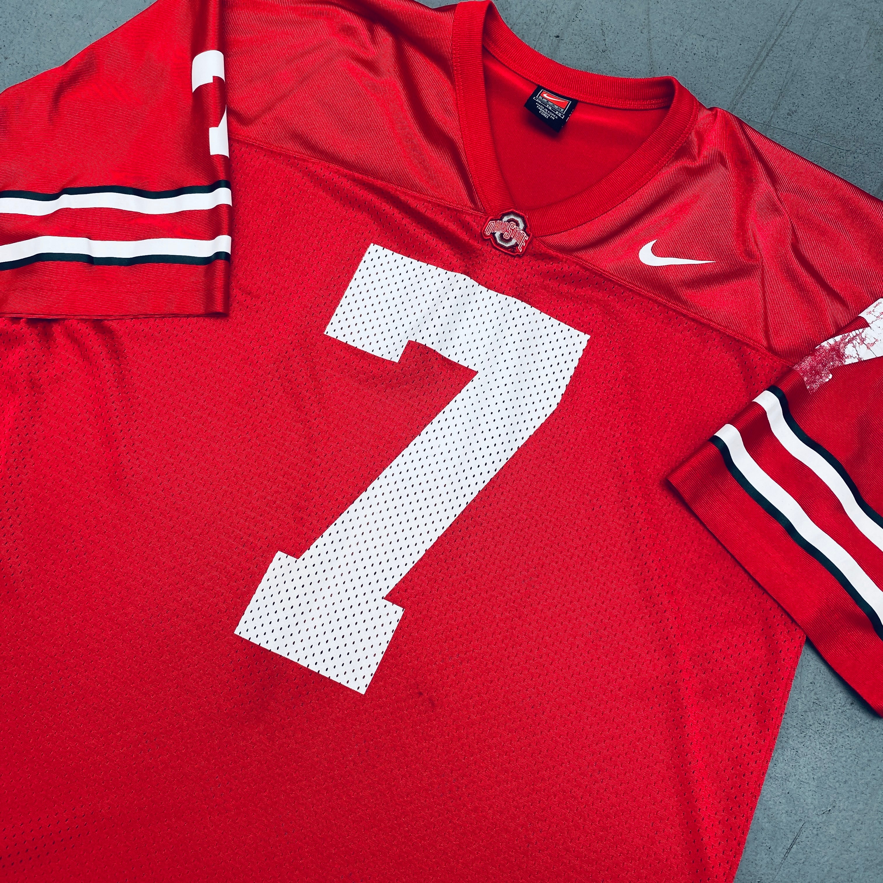 Ohio State Buckeyes Chris Gamble #7 Nike Football Jersey - XL Size for Men, Official NCAA College Sports Fan Apparel - Perfect for Game Day, Tailgating, and Buckeyes Fan Gifts
