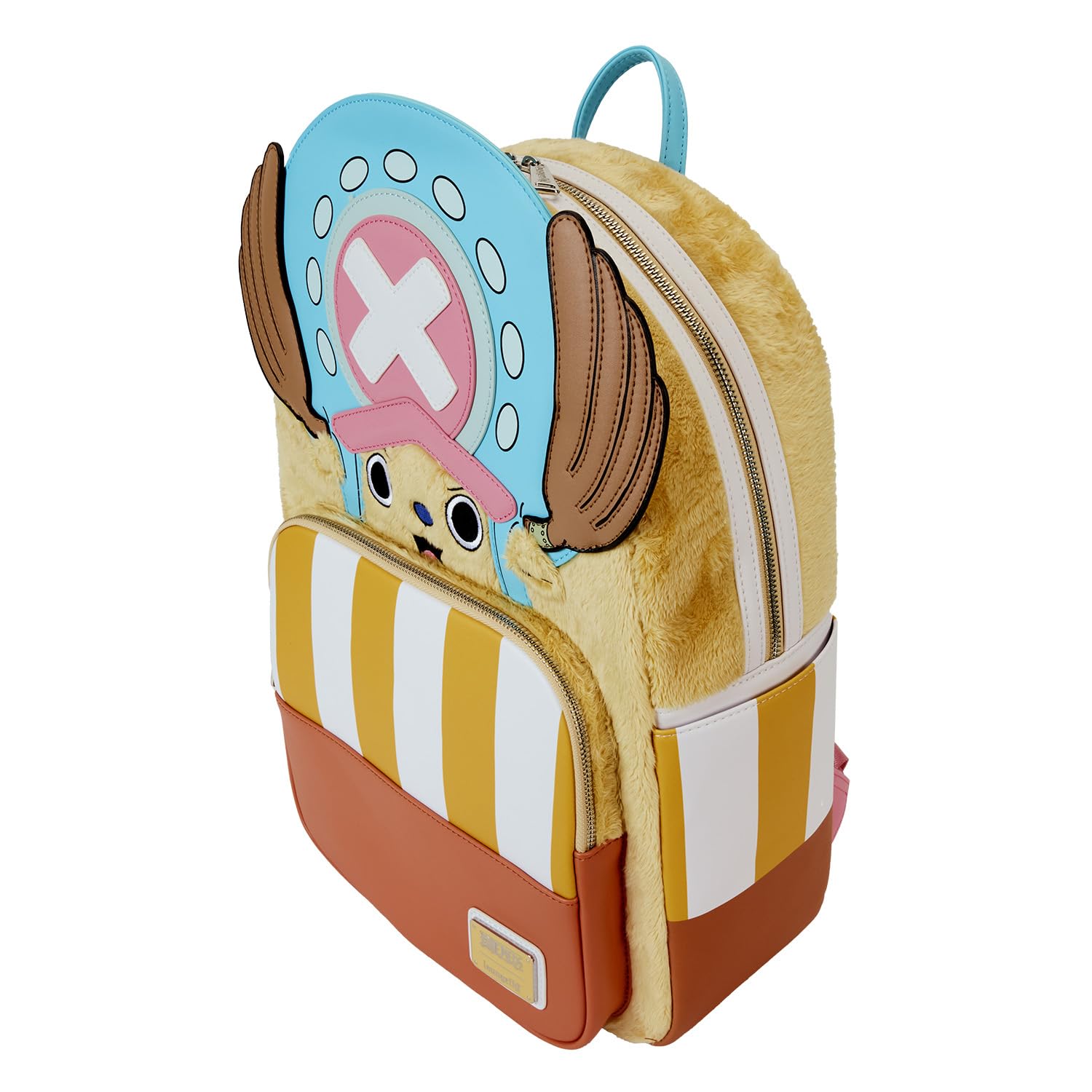 Loungefly One Piece Chopper Cosplay Full-Size Backpack - Anime Lovers Collection for School, Travel & Comic Con Accessories