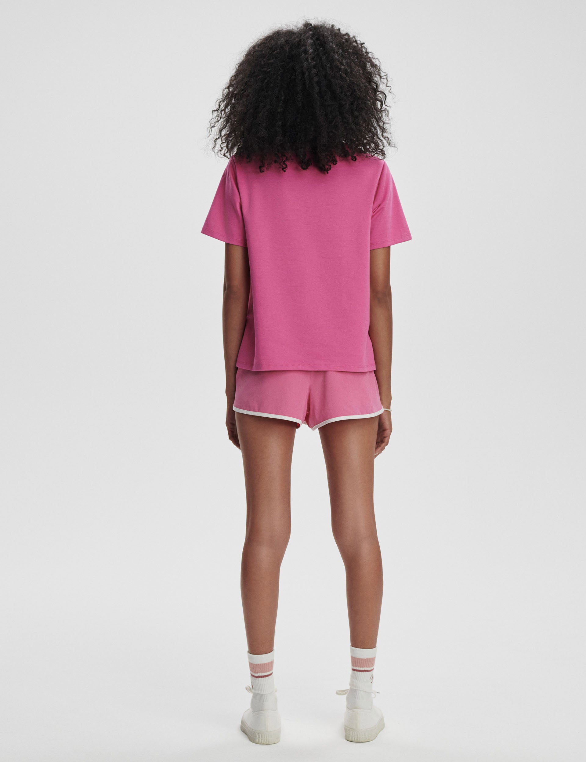Coventry Branded T-Shirt - Soft Cotton Ibis Rose Tee for Women | Casual Wear, Street Style & Everyday Comfort