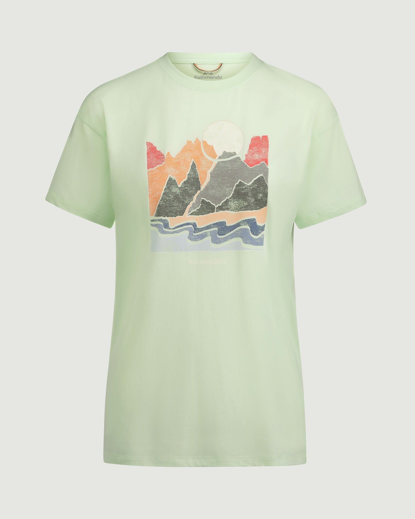 Organic Cotton Women's T-Shirt - Soft & Comfortable Mint Green Tee for Casual Wear & Everyday Outfits