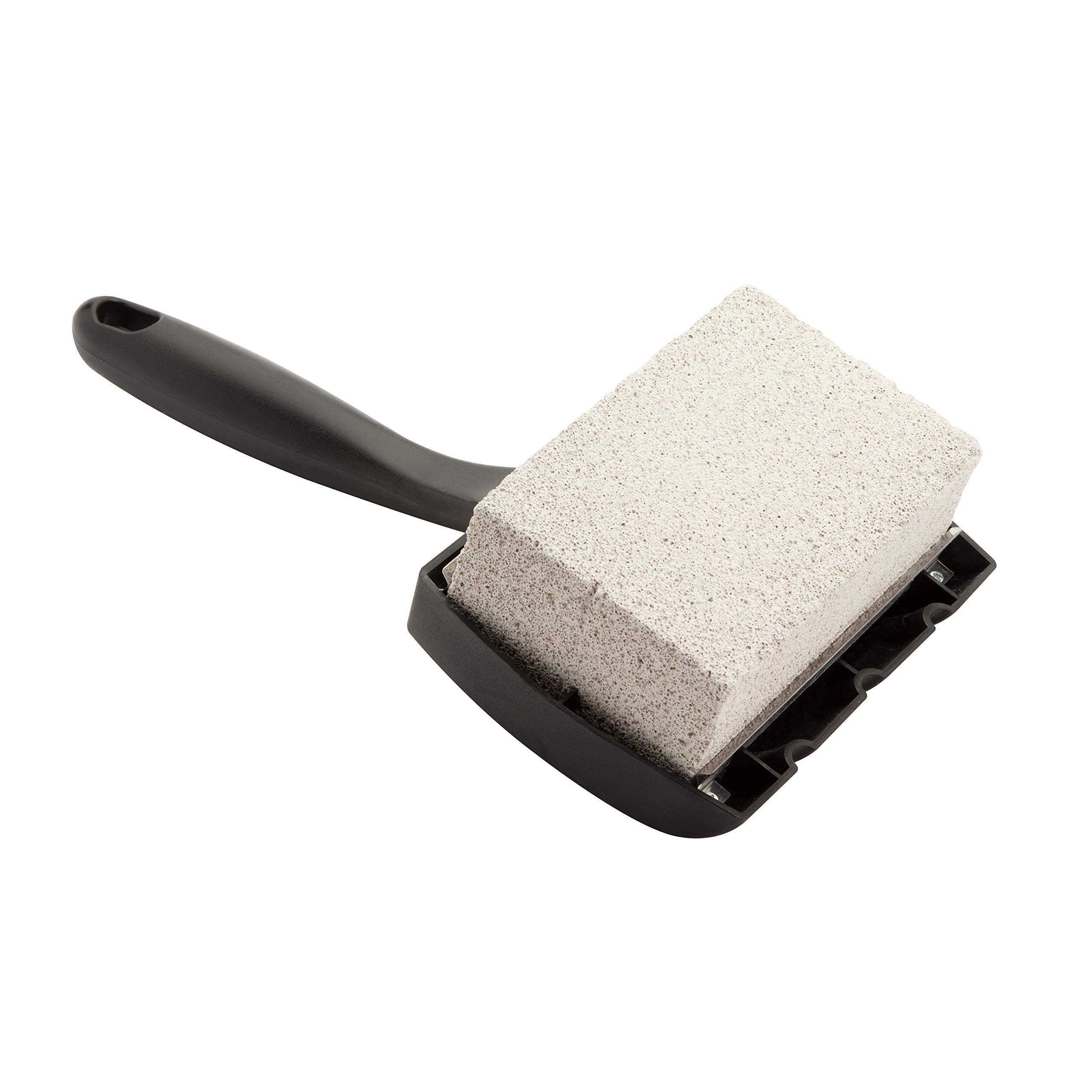 Cuisinart CCK-210 Grill Cleaning Brush for Stone Grills - Heavy Duty Bristles, White & Black Design - Perfect for BBQ, Outdoor Cooking & Camping