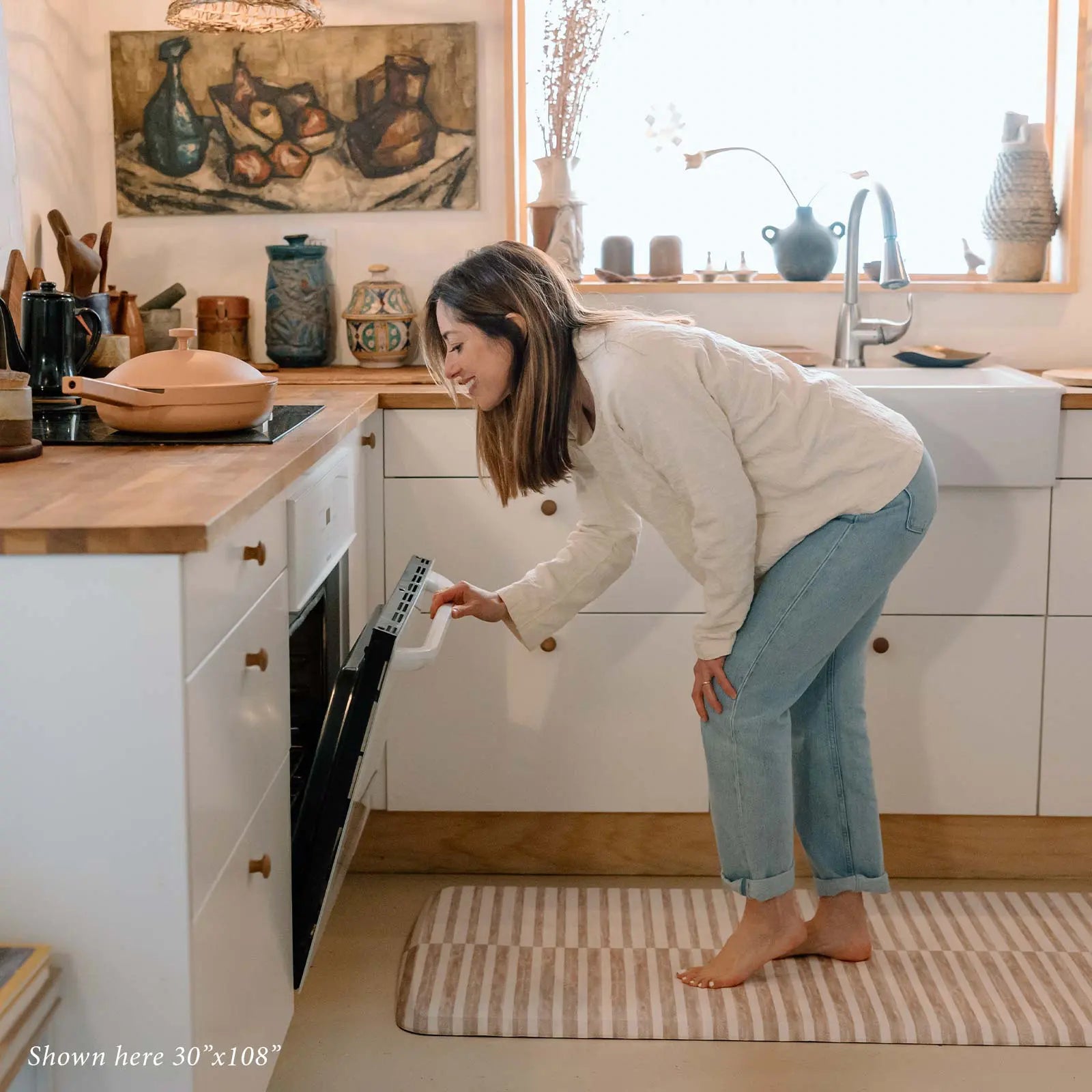 Premium Nama Standing Mat for Reese – Anti-Fatigue Comfort Mat for Long Standing Hours, Perfect for Office, Kitchen, Salon & Workstations – Ergonomic Support & Durable Design