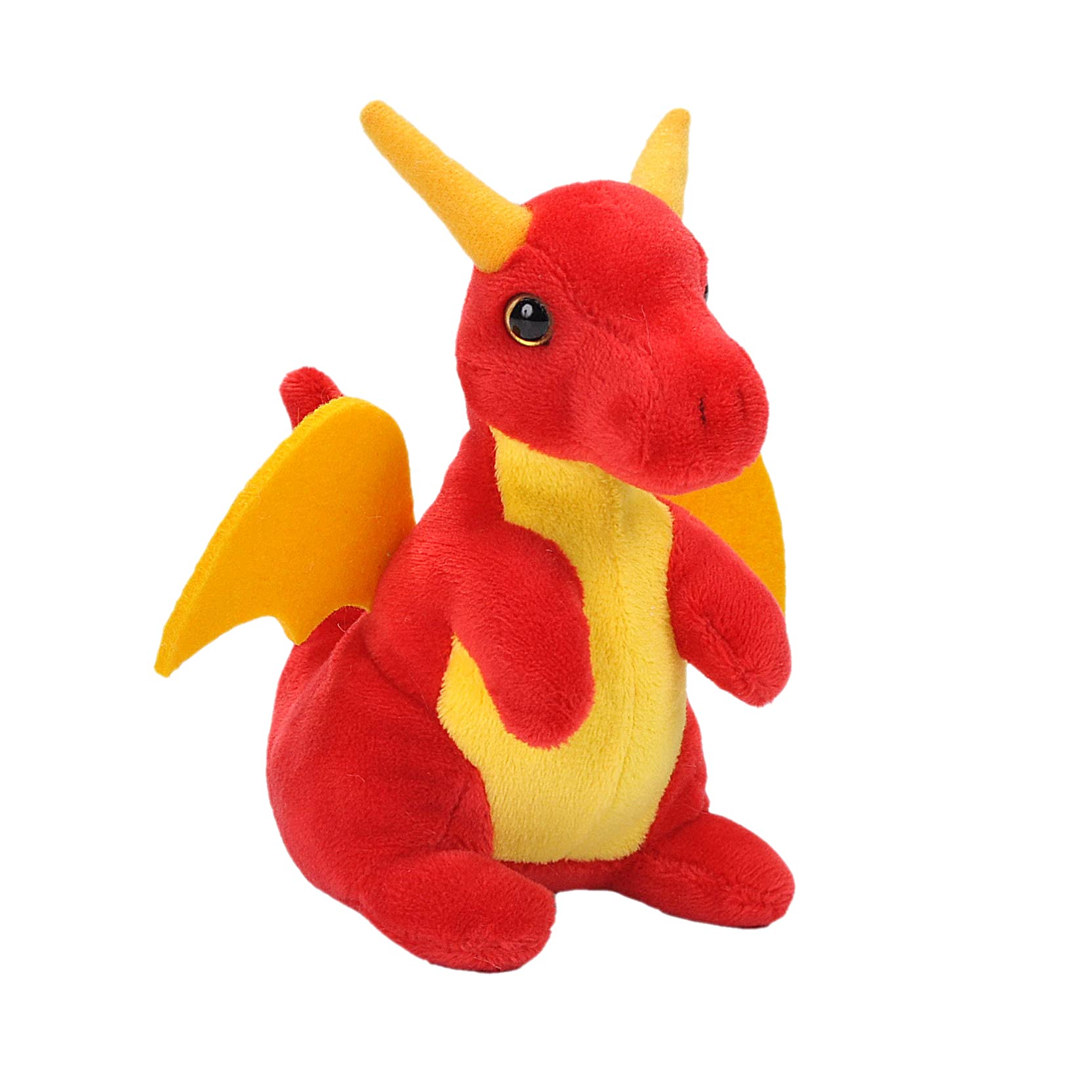 Wild Republic Pocketkins Dragon Stuffed Animal - 5 Inch Plush Toy with Eco-Friendly Spun Recycled Water Bottles Filling | Soft Cuddly Gift for Kids, Birthday & Christmas Presents | Perfect for Playtime, Bedtime & Travel Companions