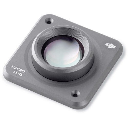 DJI Action 2 Macro Lens - 4K Action Camera Accessory for Close-Up Shots | Perfect for Vlogging, Underwater Photography & Adventure Sports