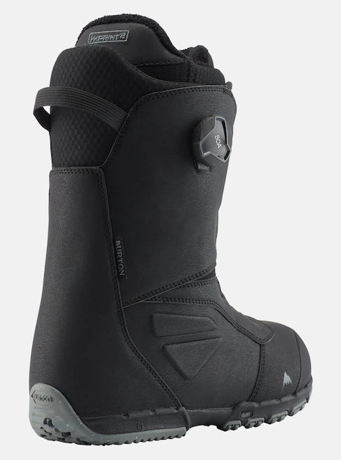 Burton Ruler Boa Snowboard Boots 2025 - Men's/Women's Adjustable Snowboarding Boots for All-Mountain Riding | Perfect for Freestyle, Park & Powder Snowboarding