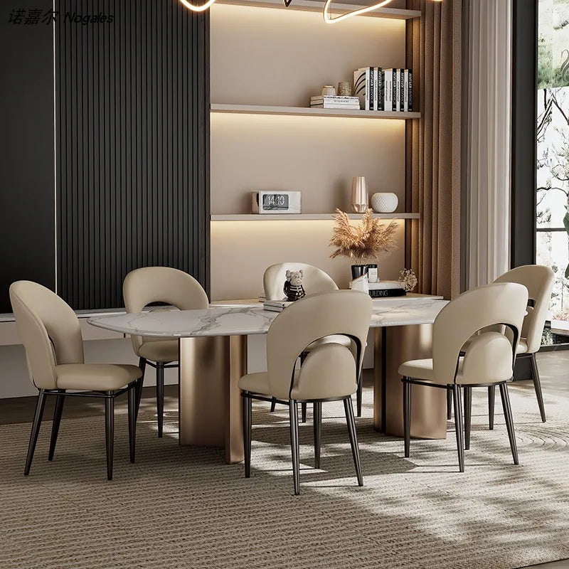 Chambre Comfort Dining Chair - Ergonomic Modern Upholstered Seat for Kitchen, Dining Room & Office - Perfect for Family Meals & Home Decor