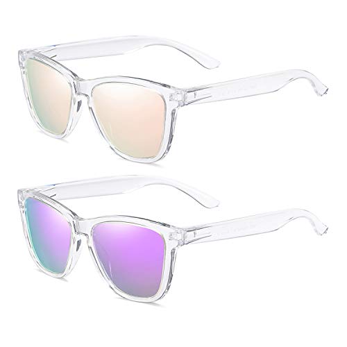 A1:purple and Rose Gold Lens
