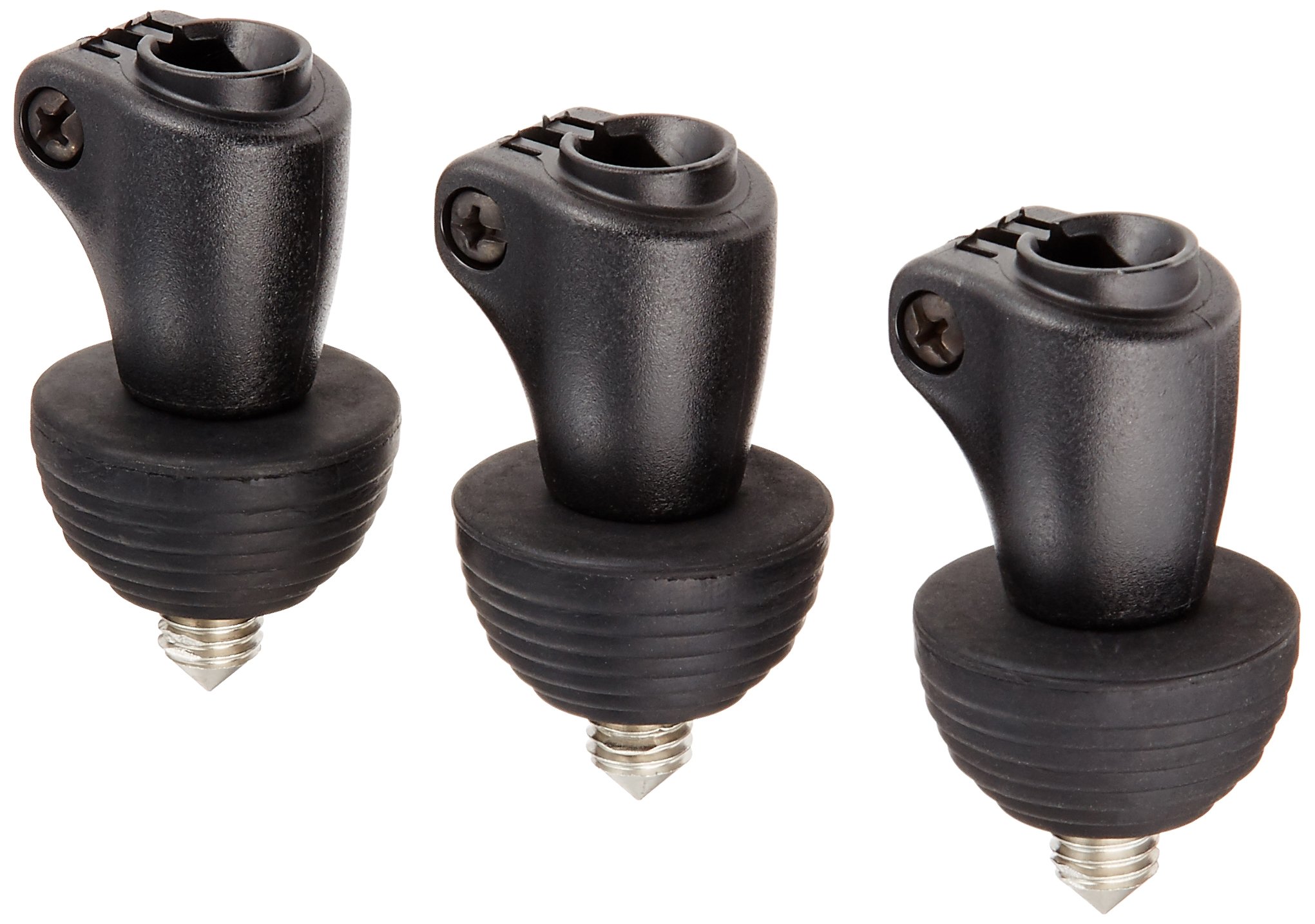Manfrotto 12SPK3 12mm Aluminum Tripod Spikes (Set of 3) - Black | Heavy-Duty Stabilization for Outdoor Photography & Videography