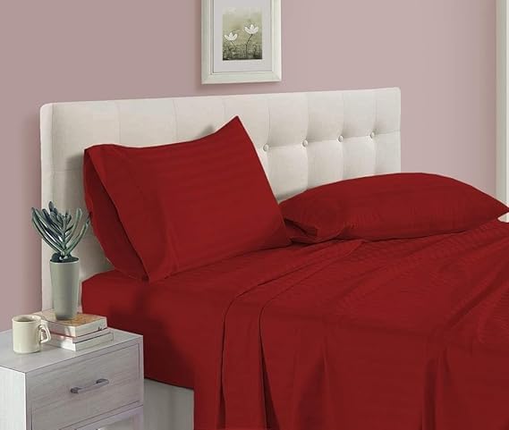 Luxury 1500-TC Egyptian Cotton King Sheets - Deep Pocket for 7-9