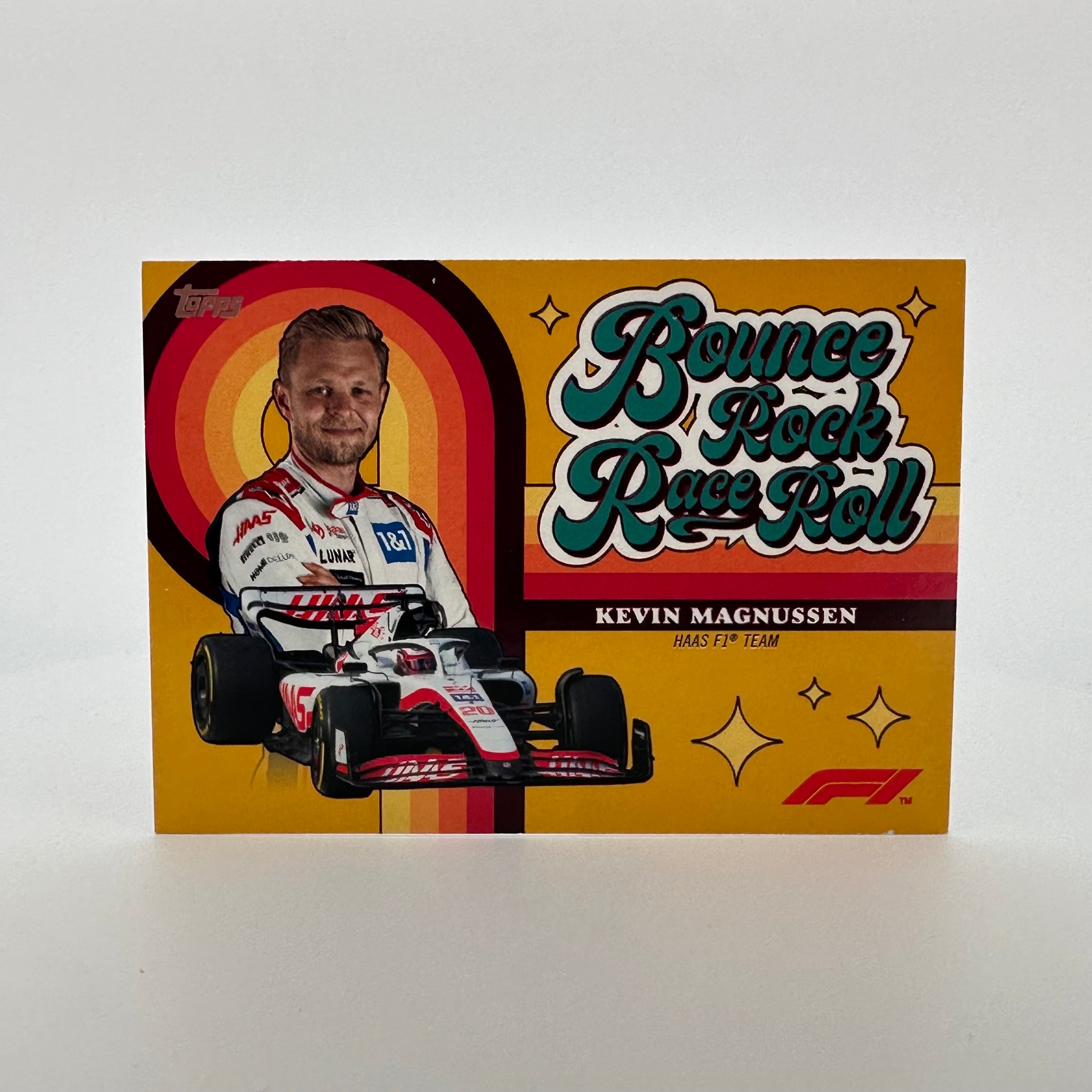 2022 Topps Formula 1 Kevin Magnussen #08/50 Gold Parallel Card - Rare F1 Racing Collectible for Fans & Memorabilia Enthusiasts | Perfect for Display, Trading, and Sports Memorabilia Collections