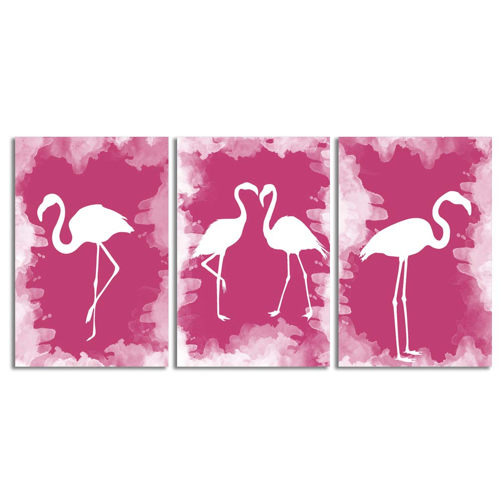 Abstract Ink Giclee Canvas Wall Art - 3 Panel Set 16