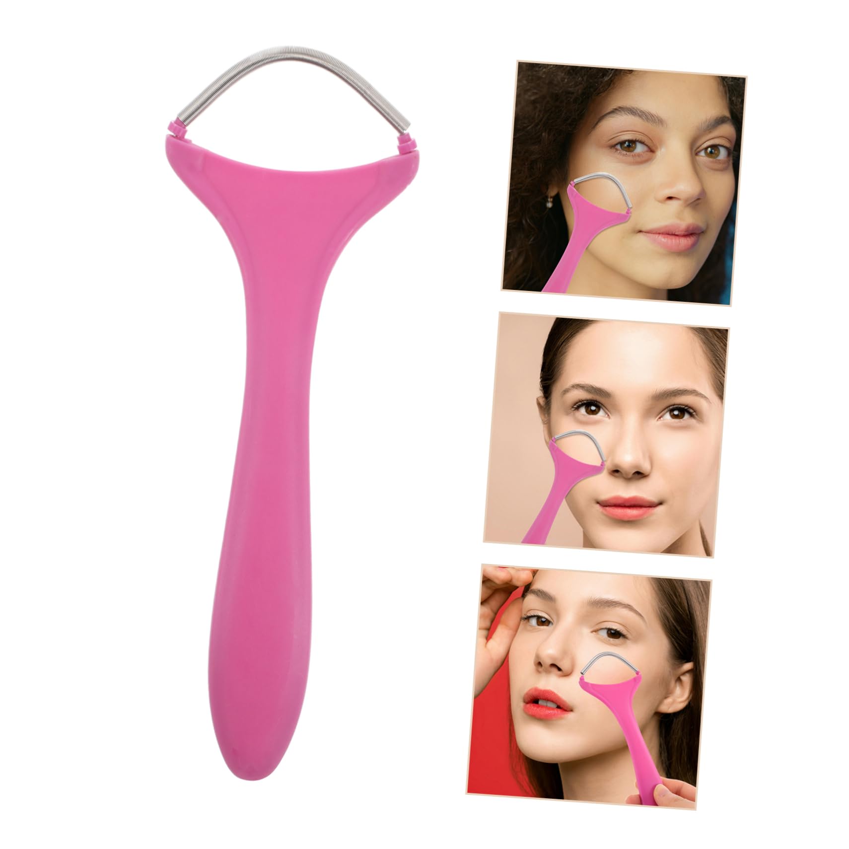 Best Manual Spring Facial Hair Remover for Women - Painless Epilator Tool for Chin, Upper Lip & Face Hair Removal - Perfect for Home Use & Travel