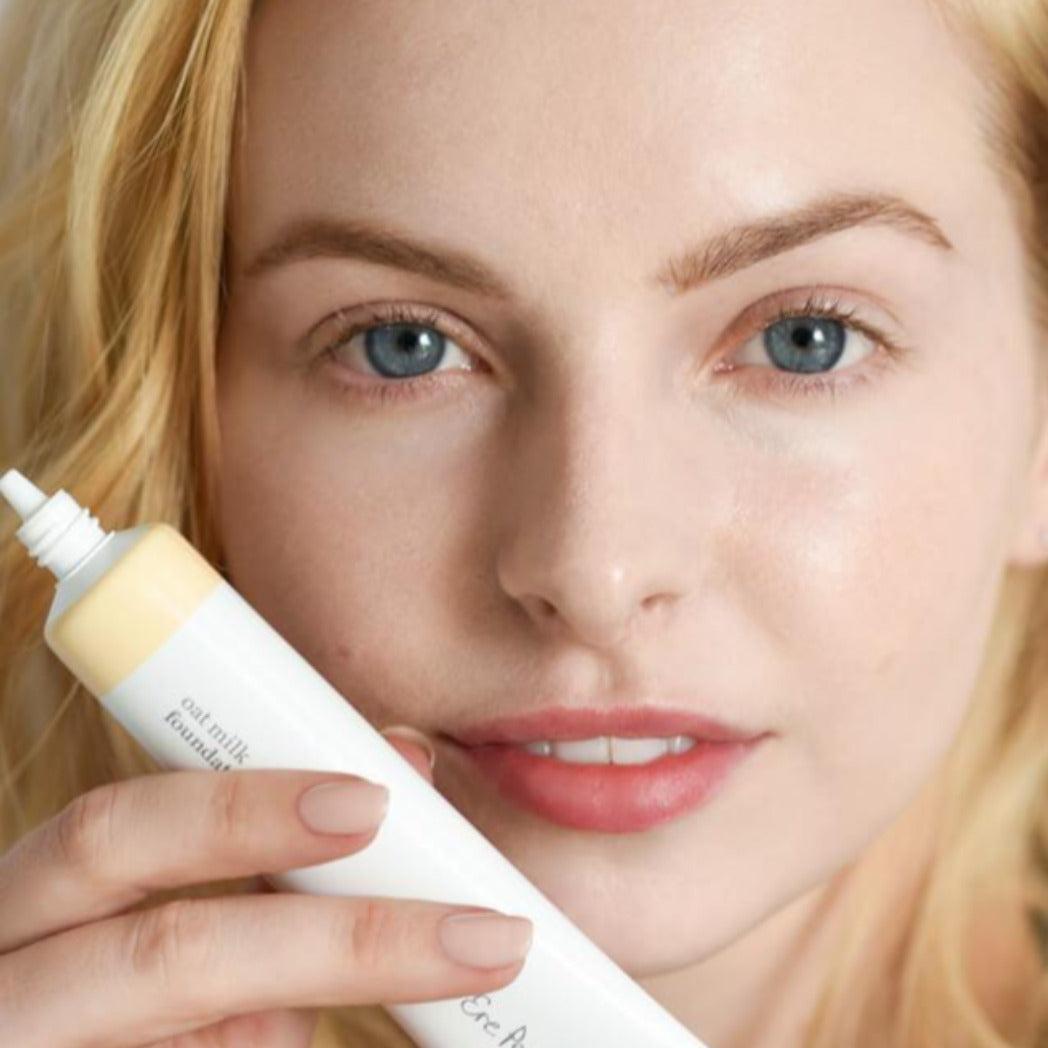 Best Oat Milk Foundation - Vegan, Cruelty-Free & Hydrating Makeup for Sensitive Skin | Perfect for Daily Wear & Natural Looks