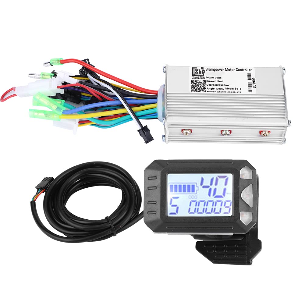 HelloCreate Brushless Motor Controller for Electric Scooters & E-Bikes - High Performance Speed Control for DIY Electric Vehicles, Commuting & Outdoor Adventures